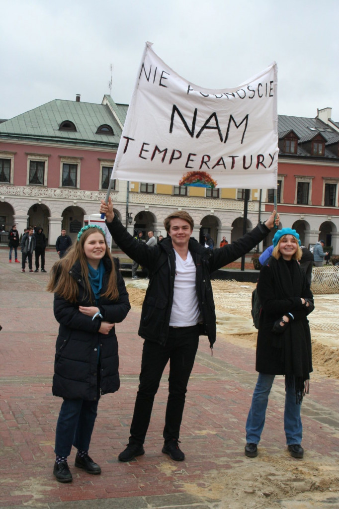 Zamość: Strajkowali dla klimatu [FOTO, VIDEO]