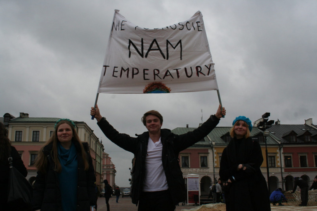 Zamość: Strajkowali dla klimatu [FOTO, VIDEO]