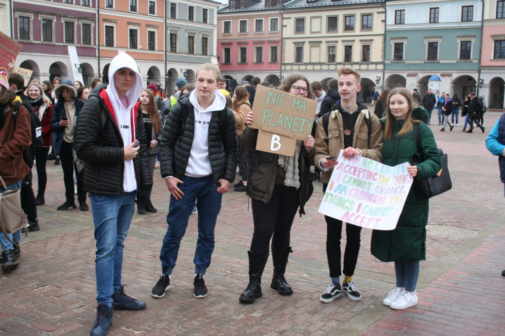 Zamość: Strajkowali dla klimatu [FOTO, VIDEO]