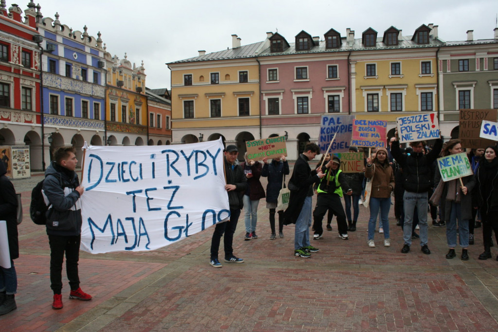 Zamość: Strajkowali dla klimatu [FOTO, VIDEO]