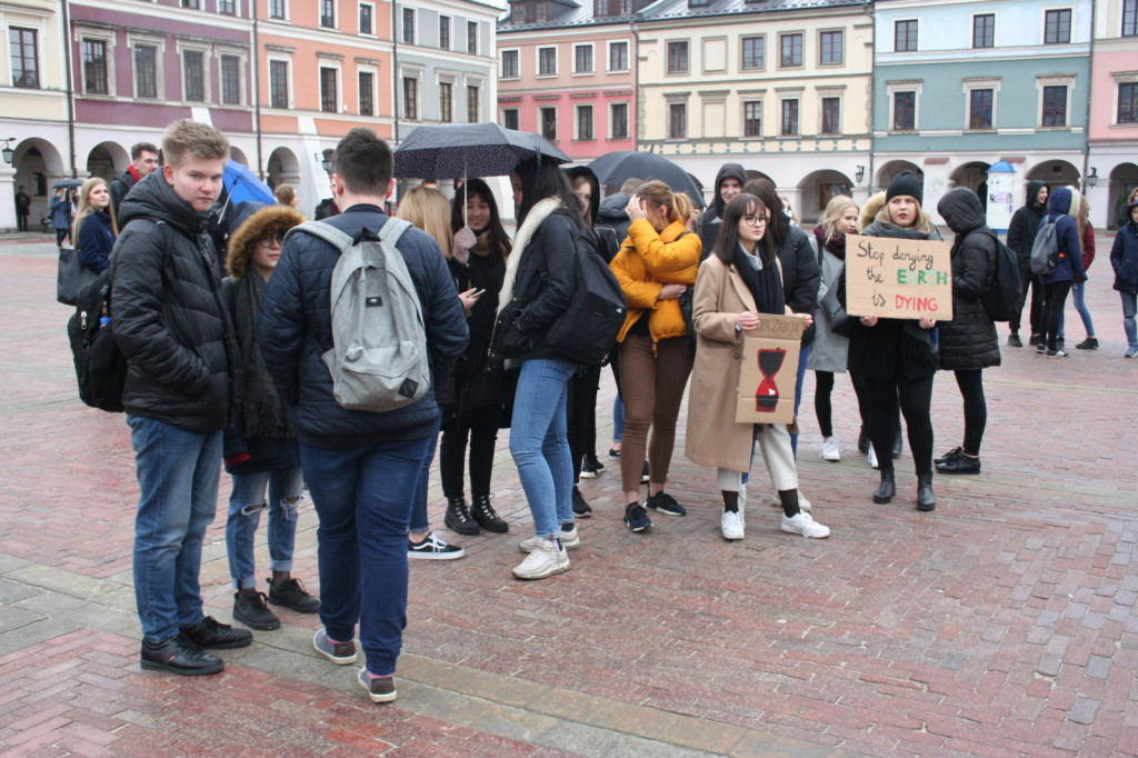 Zamość: Strajkowali dla klimatu [FOTO, VIDEO]