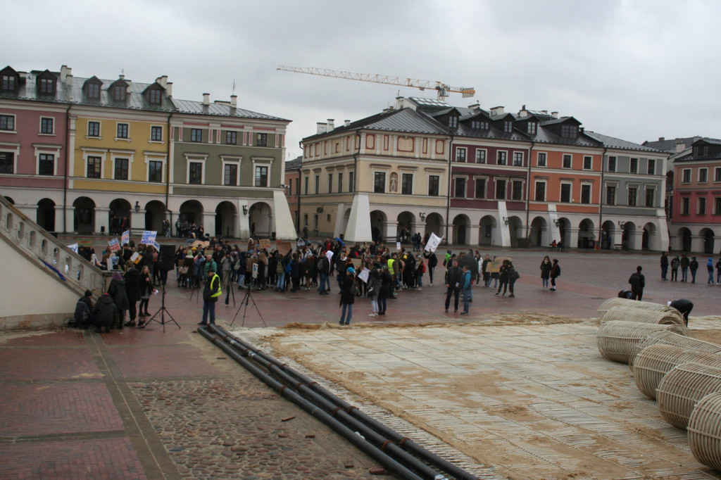Zamość: Strajkowali dla klimatu [FOTO, VIDEO]