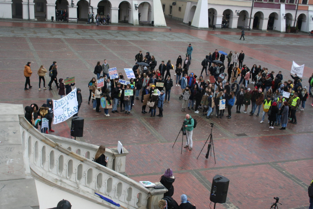 Zamość: Strajkowali dla klimatu [FOTO, VIDEO]