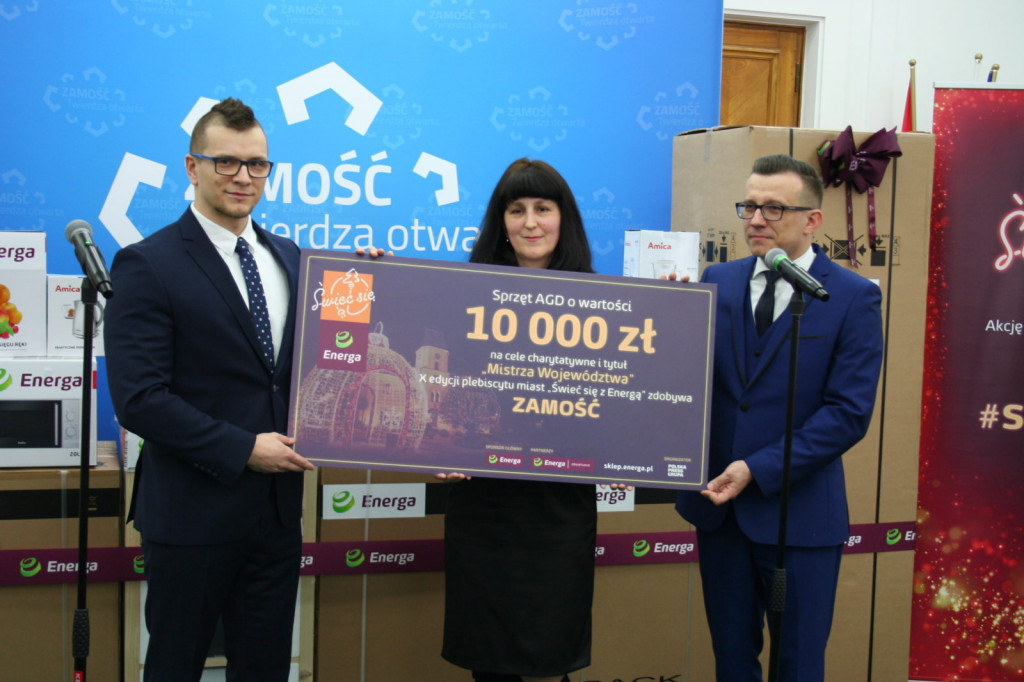 Zamość: Sprzęt AGD o wartości 10 tys. zł dla potrzebujących [FOTO, VIDEO]
