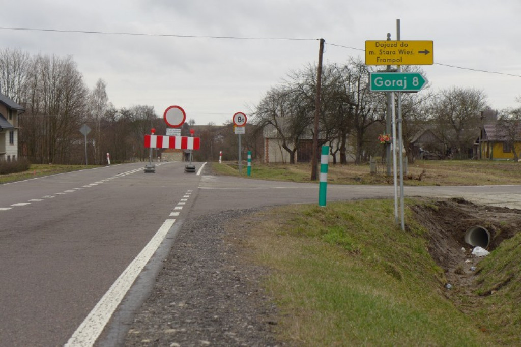 Region: Odcinek DK 74 Frampol - Gorajec w remoncie. Co się zmieni?