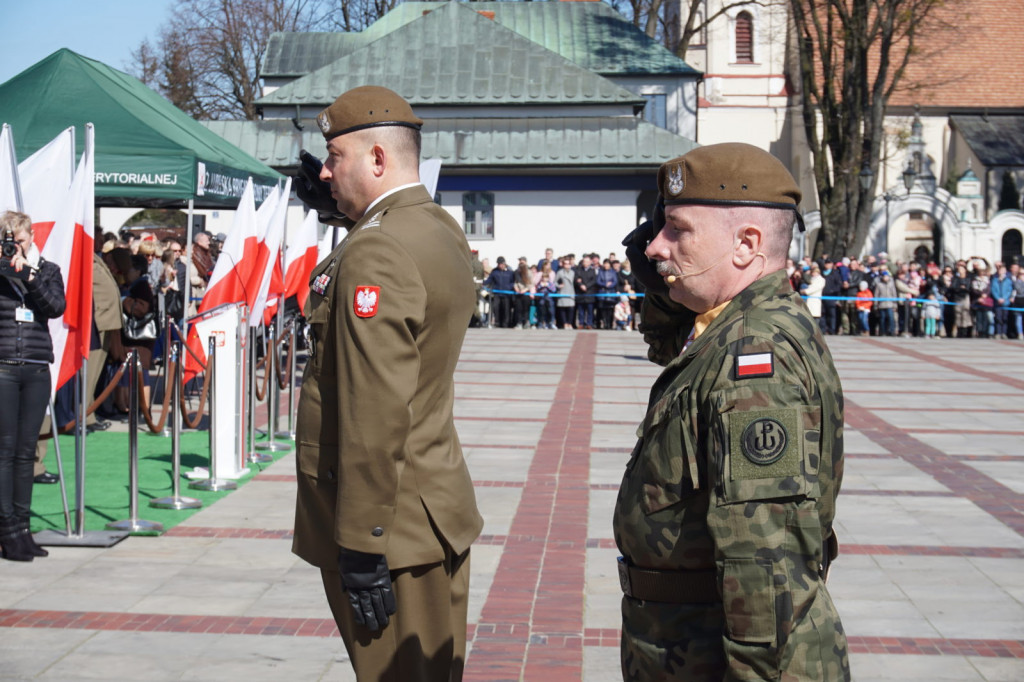 Szczebrzeszyn: Przysięga wojskowa Terytorialsów [FOTO]