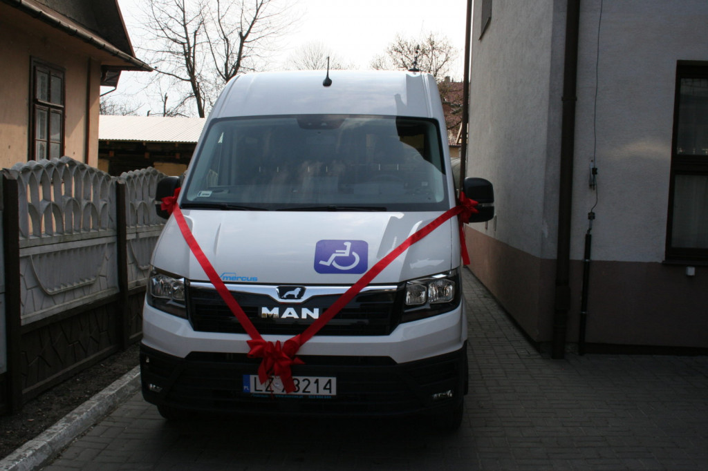 Zamość: PSONI oddało do użytku autobus [FOTO, VIDEO]