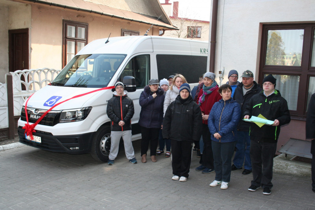 Zamość: PSONI oddało do użytku autobus [FOTO, VIDEO]