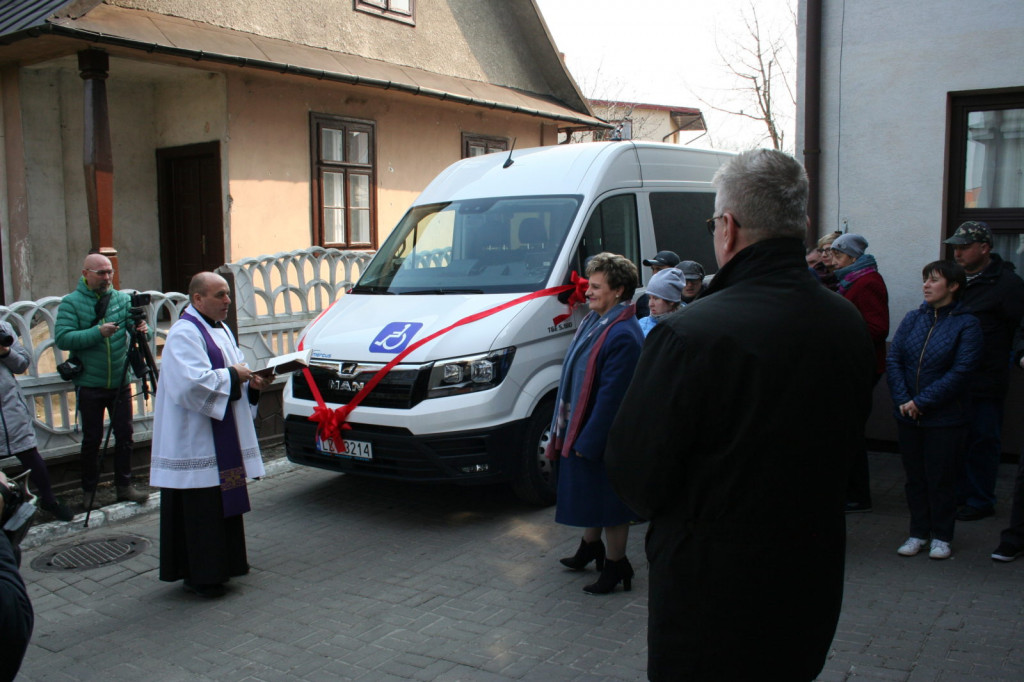 Zamość: PSONI oddało do użytku autobus [FOTO, VIDEO]