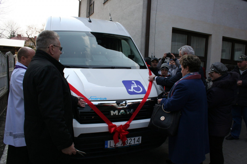 Zamość: PSONI oddało do użytku autobus [FOTO, VIDEO]