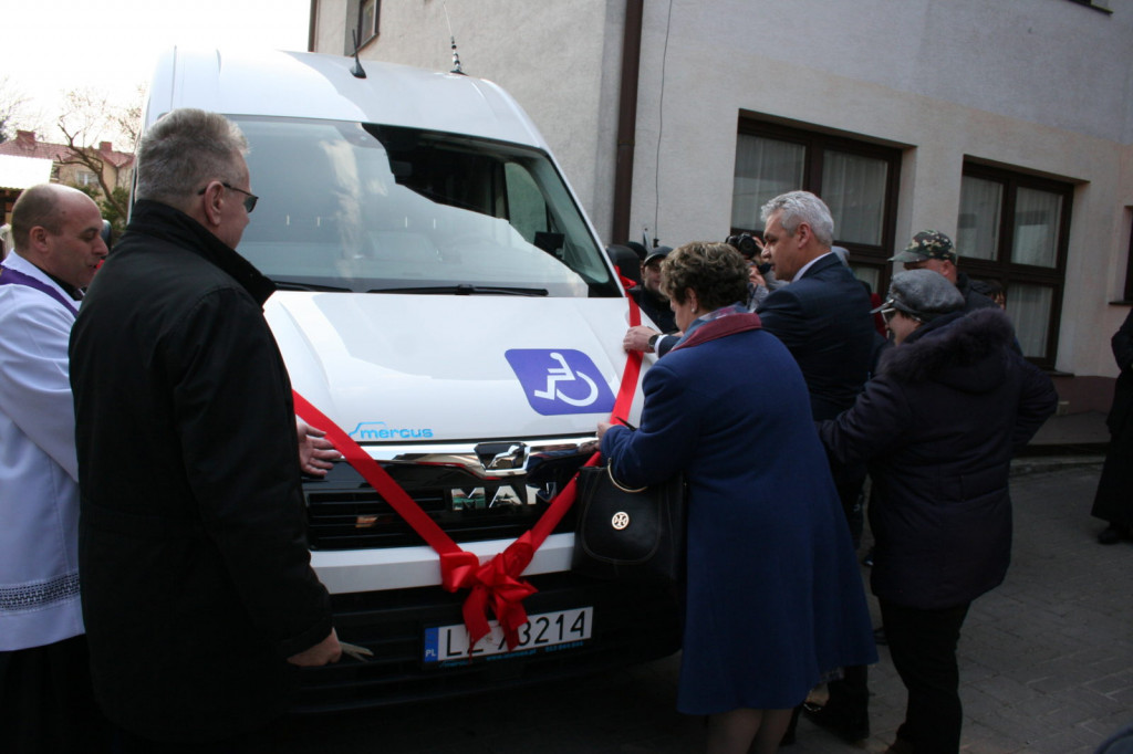 Zamość: PSONI oddało do użytku autobus [FOTO, VIDEO]