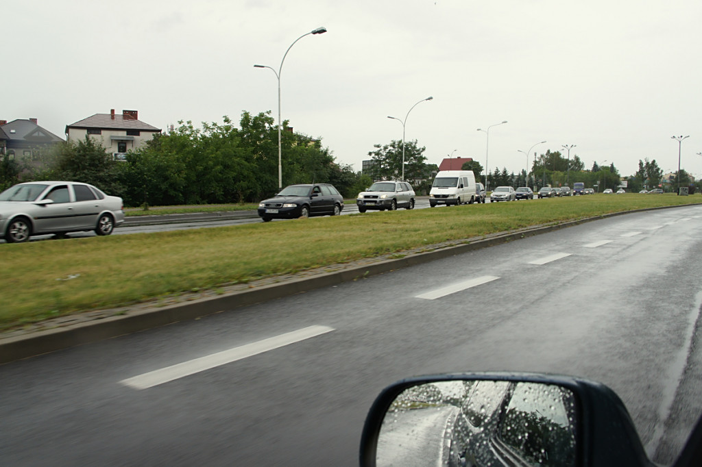 Karambol przy Biedronce