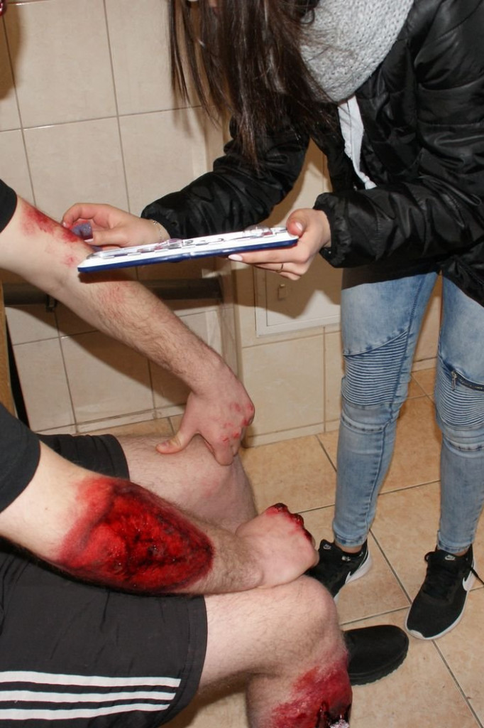 Zamość: Młodzież i policjanci kręcili spot o rowerzystach