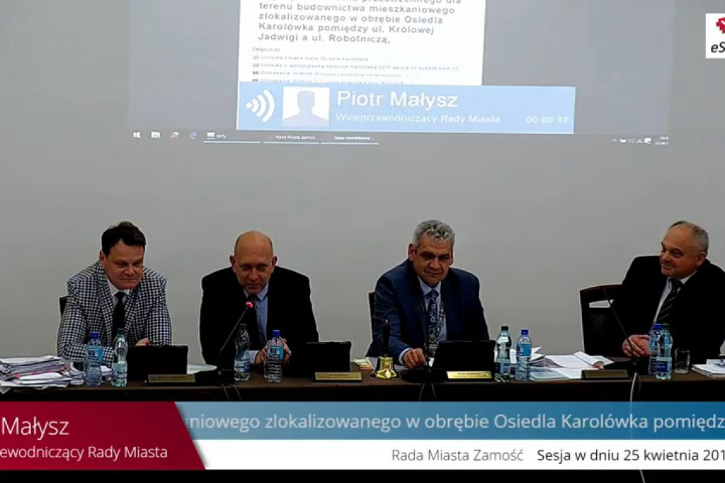 NA ŻYWO: Dzisiaj pierwsza sesja Rady Miasta z nowym system e-sesja