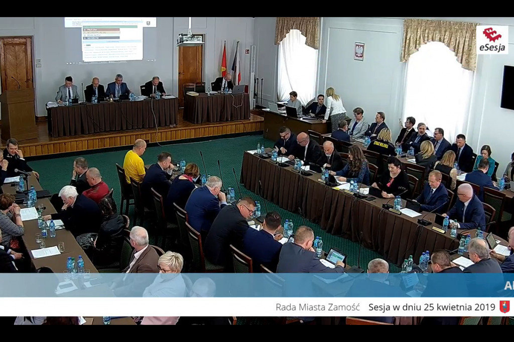 NA ŻYWO: Dzisiaj pierwsza sesja Rady Miasta z nowym system e-sesja