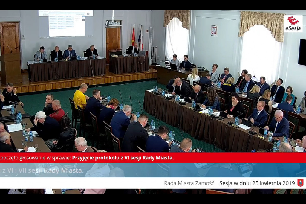 NA ŻYWO: Dzisiaj pierwsza sesja Rady Miasta z nowym system e-sesja