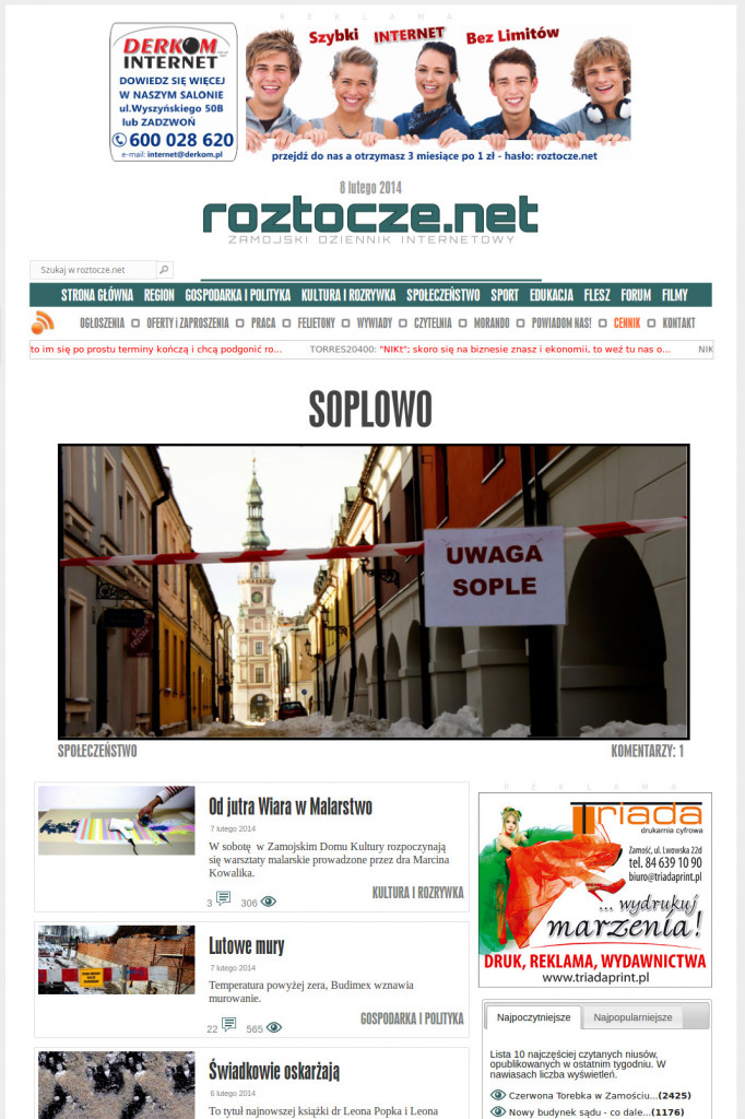 roztocze.net czekają wielkie zmiany! Bądźcie z nami