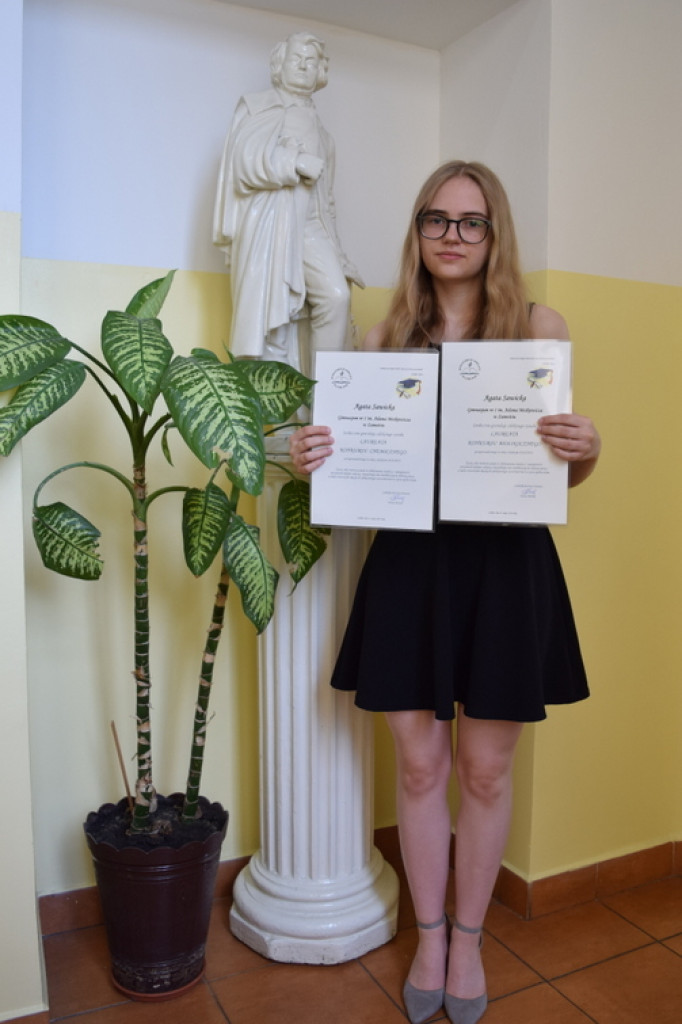 Podwójna laureatka z Zamościa