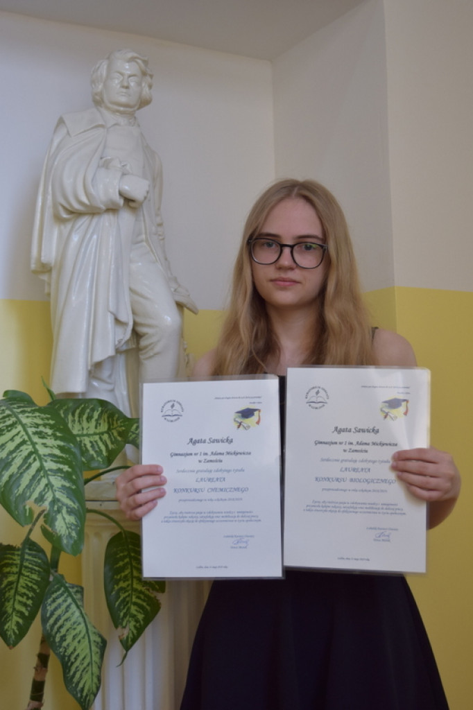 Podwójna laureatka z Zamościa