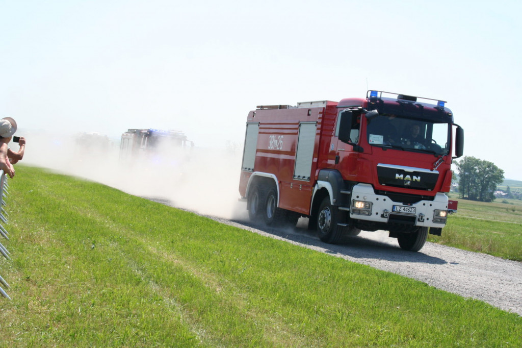Przygotowania lotniska do sytuacji zagrożenia [ZDJĘCIA]