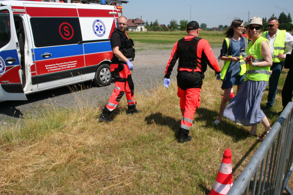 Przygotowania lotniska do sytuacji zagrożenia [ZDJĘCIA]