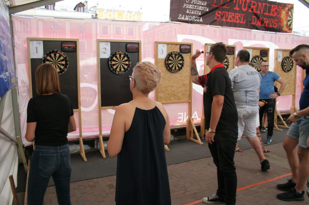 Sportowy weekend w Zamościu! III Turniej Steel Darts o Puchar Prezydenta [ZDJĘCIA]