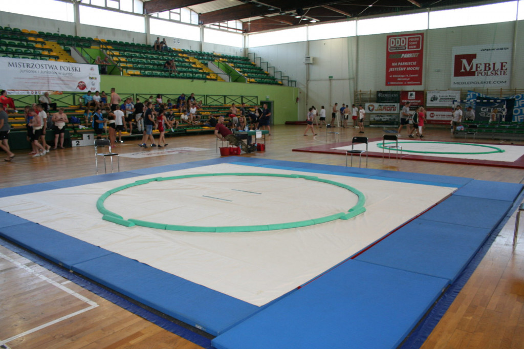 Sportowy weekend w Zamościu! Mistrzostwa Polski w Sumo [ZDJĘCIA]