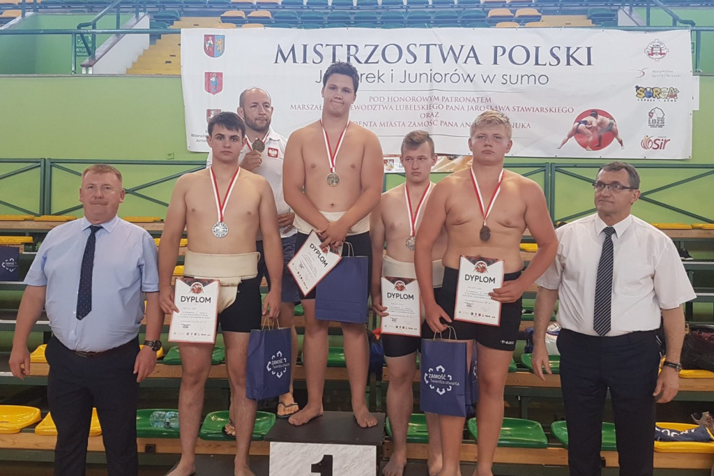 4 medale na Mistrzostwach Polski w Sumo dla KS Agros
