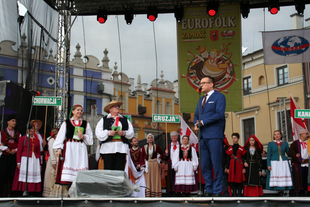Zamojskie święto folkloru oficjalnie rozpoczęte [FOTORELACJA]