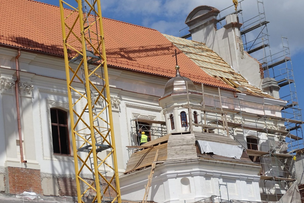Zamość: Kościół franciszkanów odzyskuje blask [ZDJĘCIA]