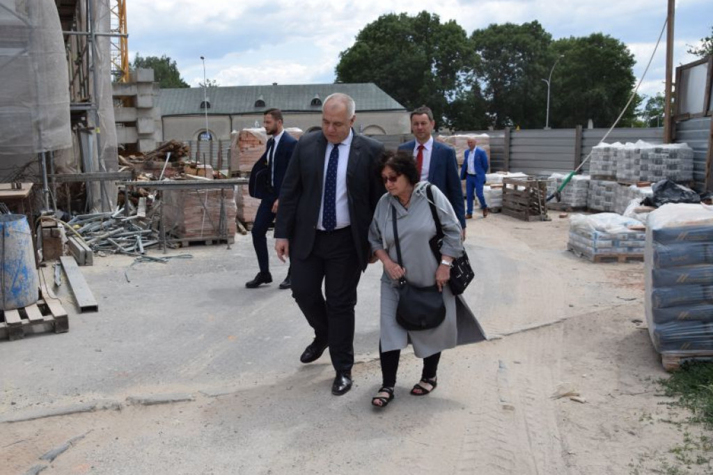 Wicepremier Jacek Sasin z wizytą w Zamościu