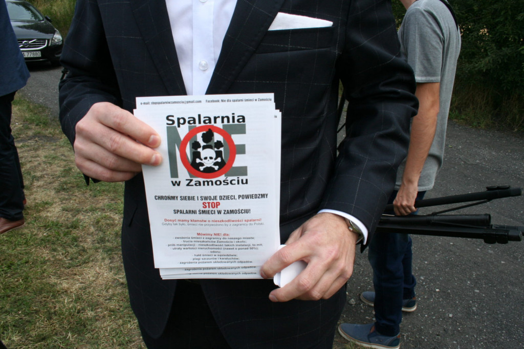 Będzie protest przeciwko budowie spalarni