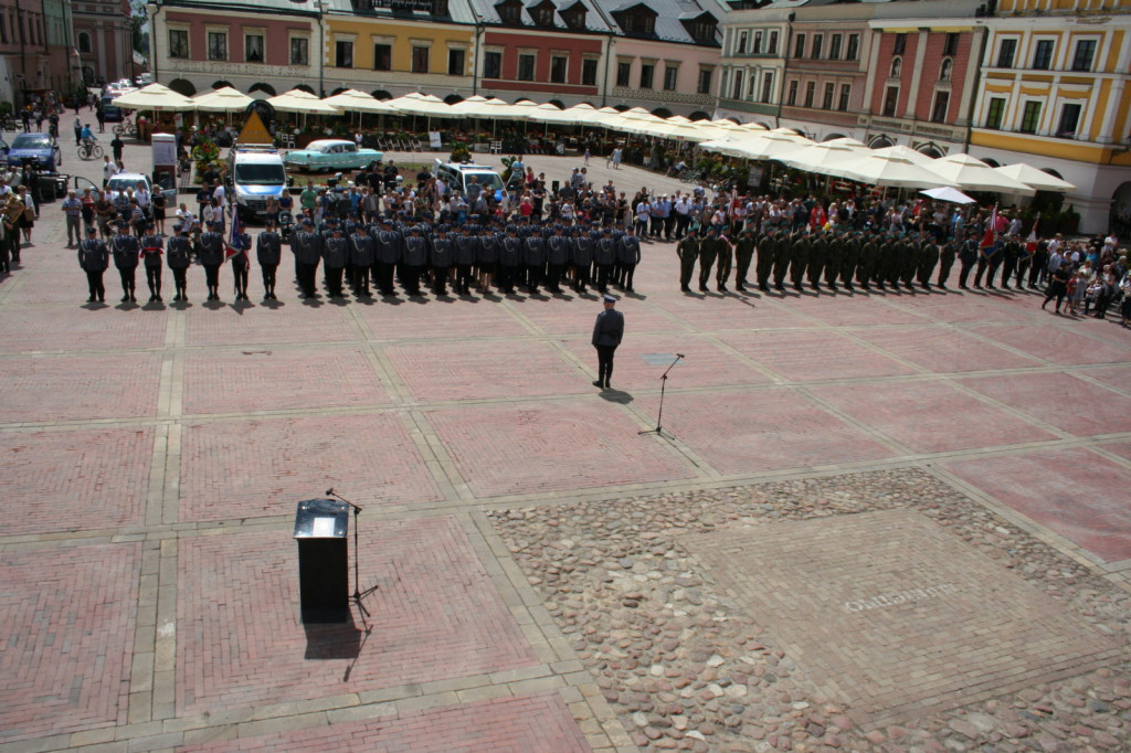 Zamość: Policjanci świętowali [ZDJĘCIA]