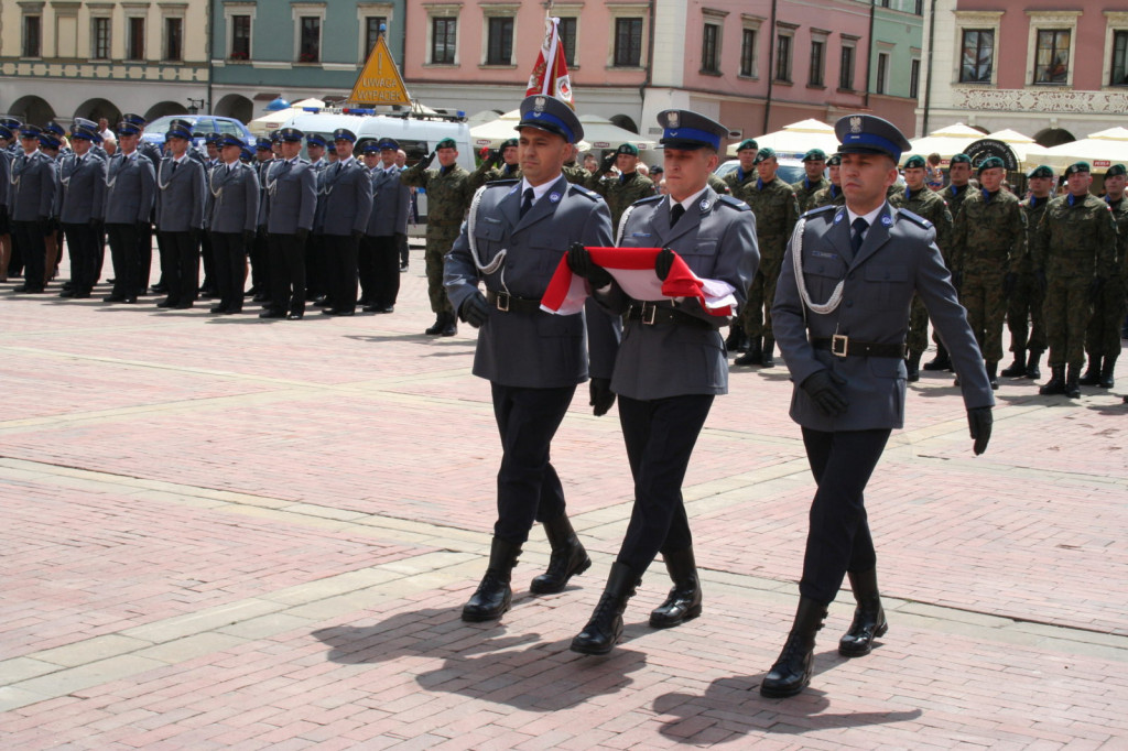 Zamość: Policjanci świętowali [ZDJĘCIA]
