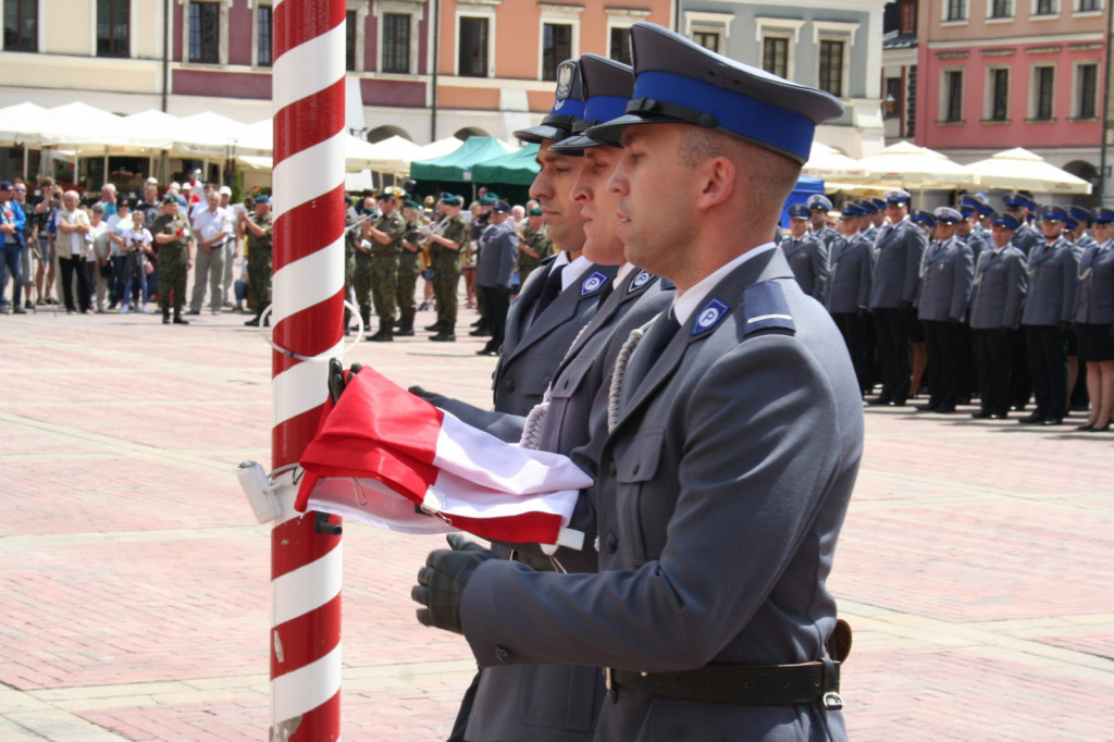 Zamość: Policjanci świętowali [ZDJĘCIA]