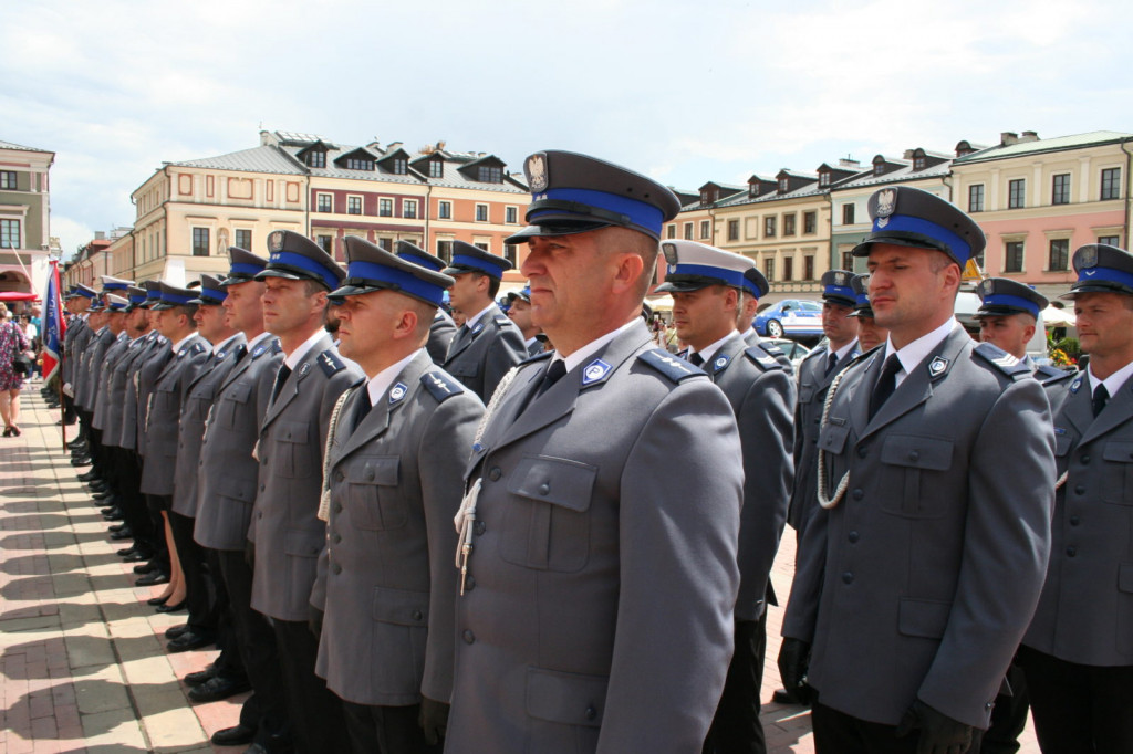 Zamość: Policjanci świętowali [ZDJĘCIA]