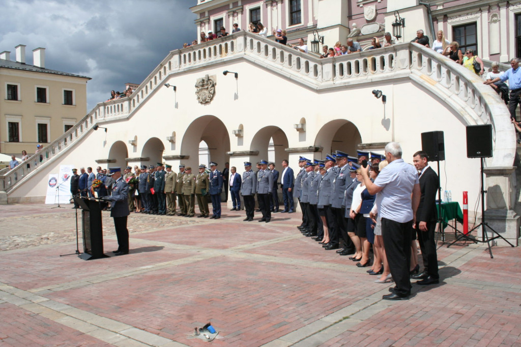 Zamość: Policjanci świętowali [ZDJĘCIA]