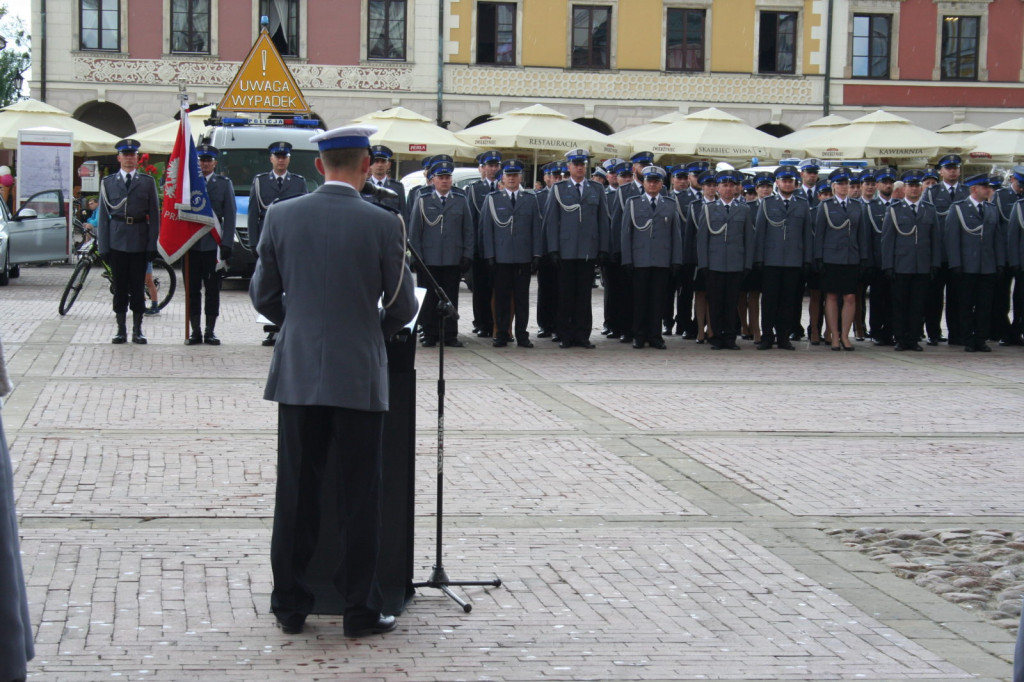 Zamość: Policjanci świętowali [ZDJĘCIA]