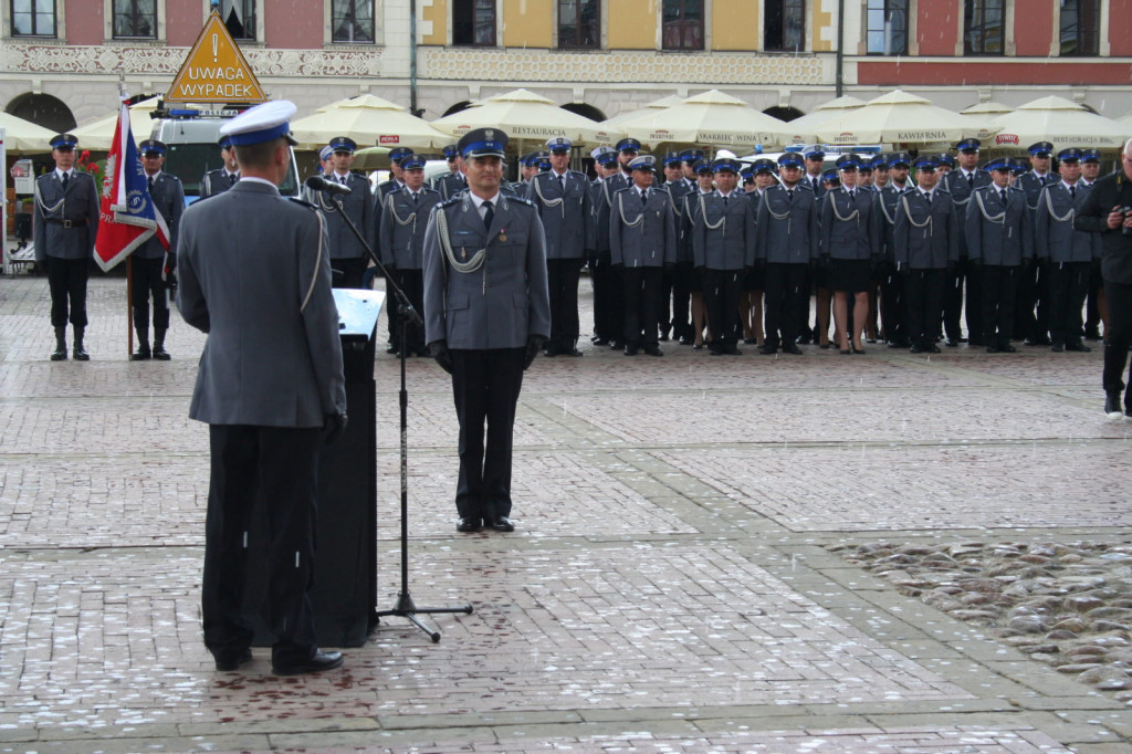 Zamość: Policjanci świętowali [ZDJĘCIA]