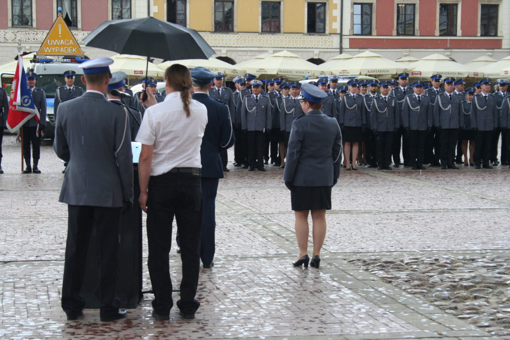 Zamość: Policjanci świętowali [ZDJĘCIA]