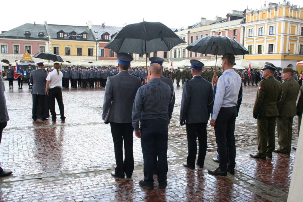 Zamość: Policjanci świętowali [ZDJĘCIA]
