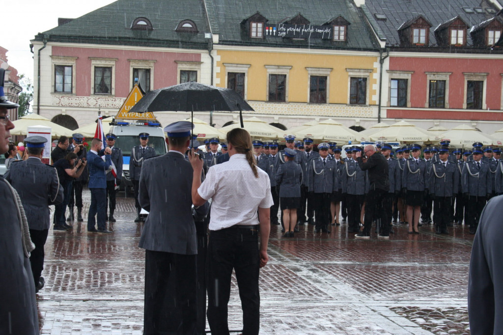 Zamość: Policjanci świętowali [ZDJĘCIA]