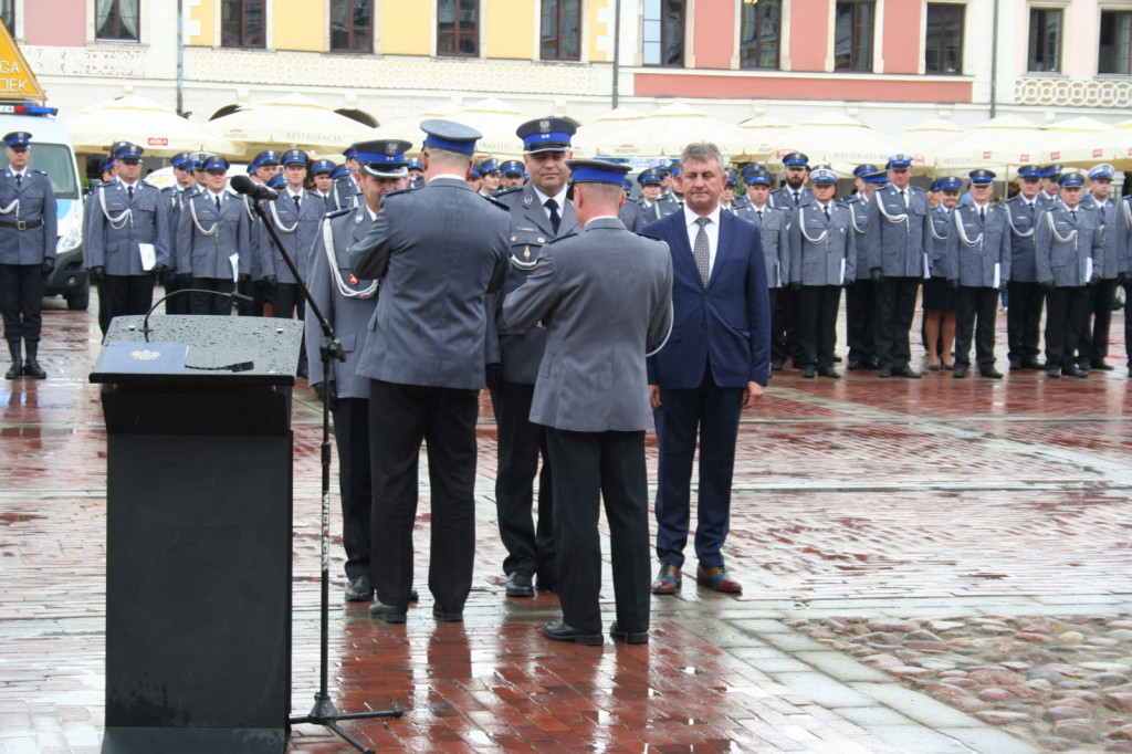 Zamość: Policjanci świętowali [ZDJĘCIA]