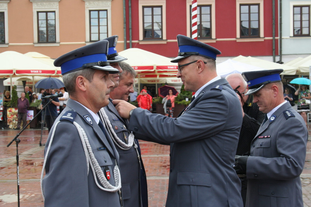 Zamość: Policjanci świętowali [ZDJĘCIA]