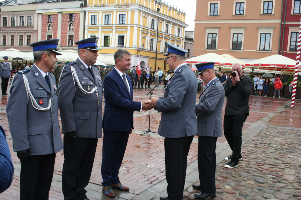 Zamość: Policjanci świętowali [ZDJĘCIA]