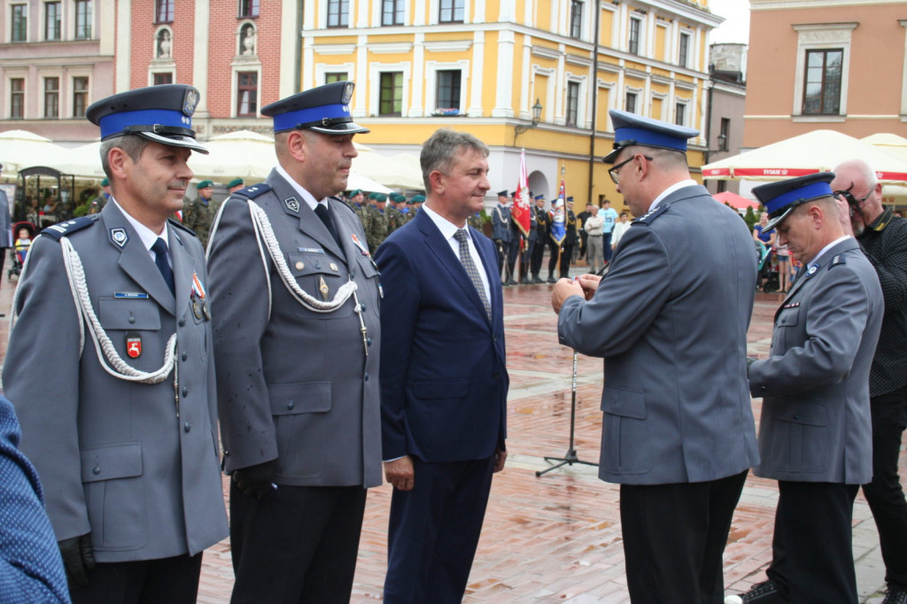 Zamość: Policjanci świętowali [ZDJĘCIA]