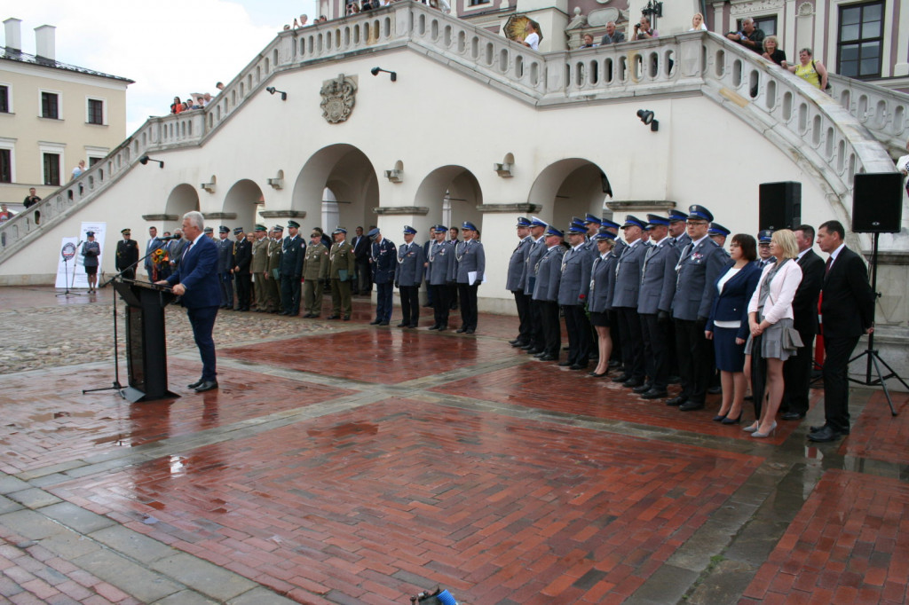 Zamość: Policjanci świętowali [ZDJĘCIA]