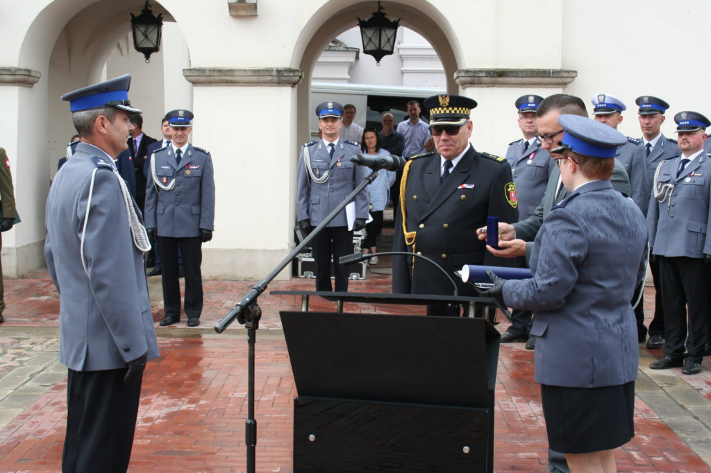 Zamość: Policjanci świętowali [ZDJĘCIA]