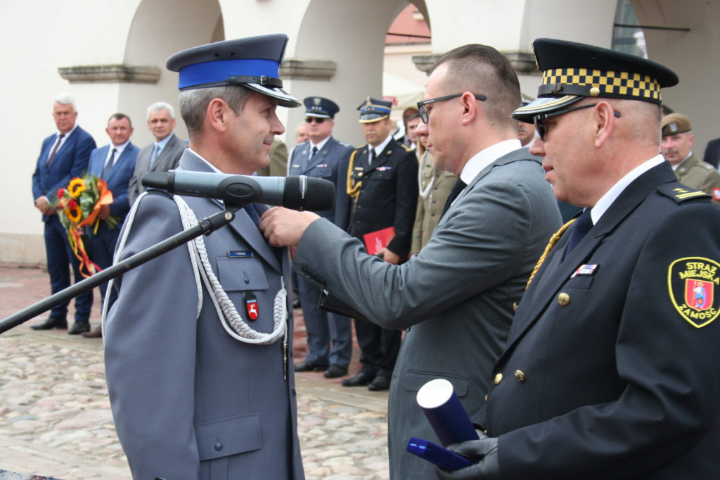 Zamość: Policjanci świętowali [ZDJĘCIA]