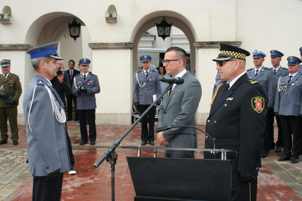 Zamość: Policjanci świętowali [ZDJĘCIA]